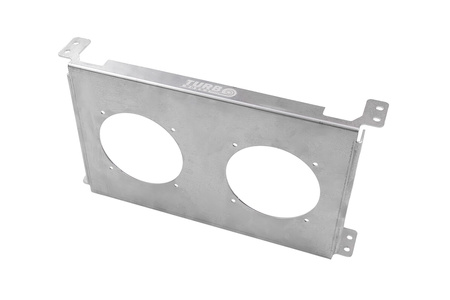 Cooling Plate TurboWorks for 13 rows Race Oil Cooler and 4 inch fan Dual