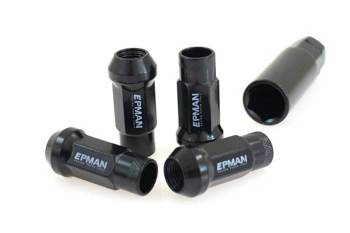 Wheel lug nuts Epman JDM M12x1,25 Black