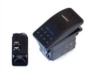 Przełącznik ON-OFF 3PIN Niebieski