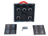 Switch Panel 12V SPST/ON-OFFx5, 2xUSB, 3B 15A IP68