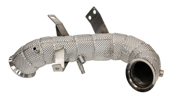 Downpipe Mercedes Benz A45 A45S 19+ M139 W177 + Heat Shield