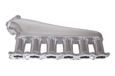 Intake manifold Nissan RB25 with throttle body and fuel rail