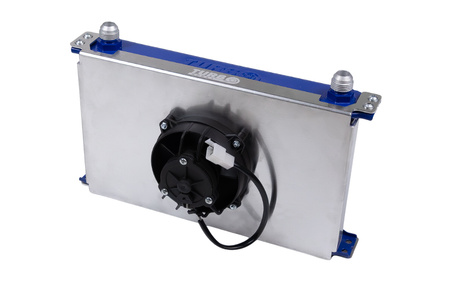Cooling Plate TurboWorks Chłodnicy Oleju 13 rzędowej Race 4 calowy wentylator