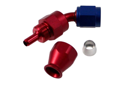 Końcówka 45° AN10 PTFE