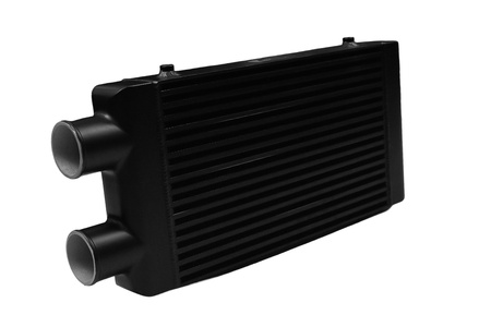 Intercooler TurboWorks 500x300x76 jednostronny Czarny