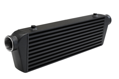 TurboWorks Intercooler 550x180x65 inlet 2.5" Bar and Plate Black