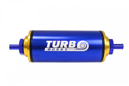 TurboWorks Fuel Filter 8,6mm Blue