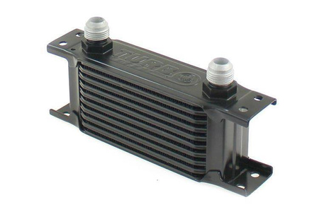 TurboWorks Oil Cooler Kit Slim 10-rows 140x75x50 AN8 Black
