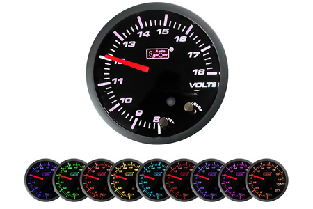 Zegar Auto Gauge PK 60mm 10 COLOR - Volt