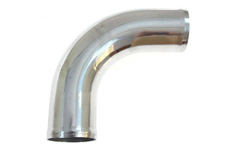 Aluminium pipe 90deg 63mm 30cm