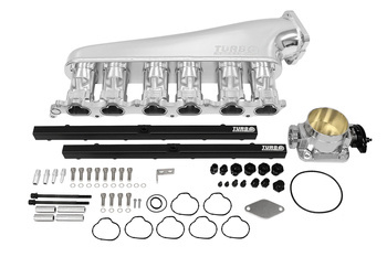 Intake manifold Toyota Lexus 2JZ-GTE with 12 Injector parts and fuel rail