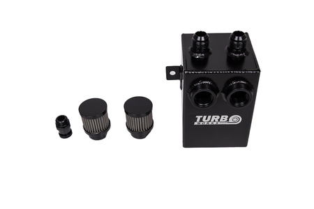 Oil catch tank 2L TurboWorks Black 