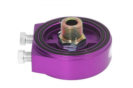 Oil filter adapter Turboworks Purple