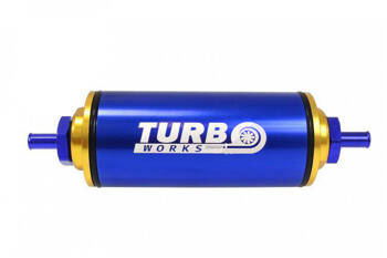 TurboWorks Fuel Filter 8,6mm Blue