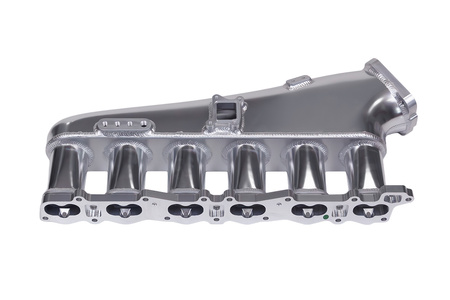 Kolektor ssący Nissan RB26 z przepustnicą i listwą paliwową