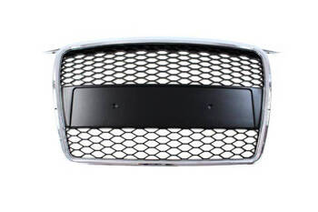 GRILL AUDI A3 8P RS-STYLE CHROME-BLACK (05-08)