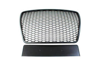 Grill Audi A6 C6 RS-Style Gloss Black 09-11