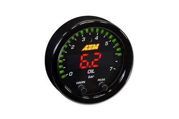 Zegar AEM Electronics X-Series 7BAR Oil/Fuel Pressure