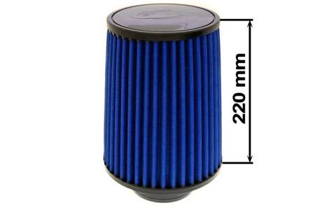 Filtr stożkowy Simota H:220mm OTW:101mm JAU-X02201-15 Niebieski