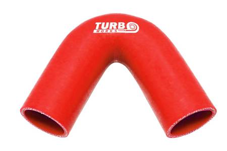 Kolanko 135st TurboWorks Red 63mm