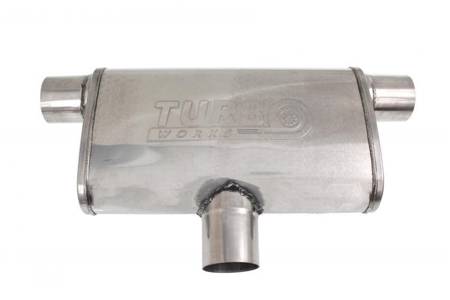 Tłumik Środkowy Tylny 70mm TurboWorks LT 409SS 355mm